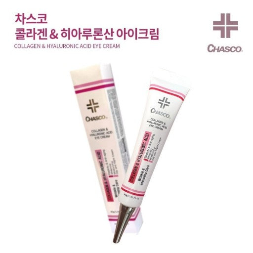 CHASCO COLLAGEN &amp; HYALLURONIC ACID EYE CREAM 40g - COKODIVE