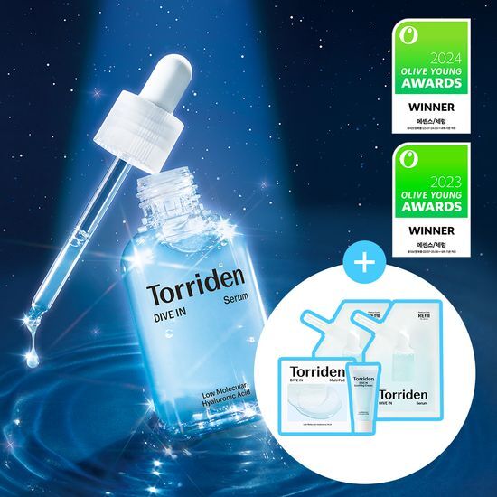 TORRIDEN DIVE IN SERUM 50ML TRIPLE PACK (+DIVE IN CREAM 20ML+DIVE IN PAD 10P) - COKODIVE