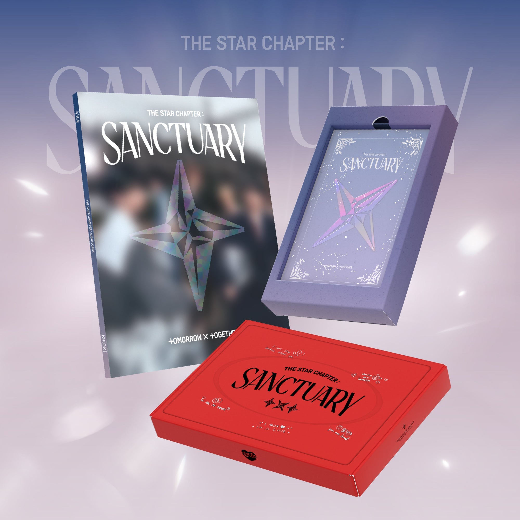 TXT - THE STAR CHAPTER : SANCTUARY 7TH MINI ALBUM PHOTOBOOK SET - COKODIVE