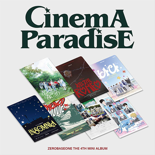 ZEROBASEONE - CINEMA PARADISE THE 4TH MINI ALBUM ZEROSE VER SET - COKODIVE