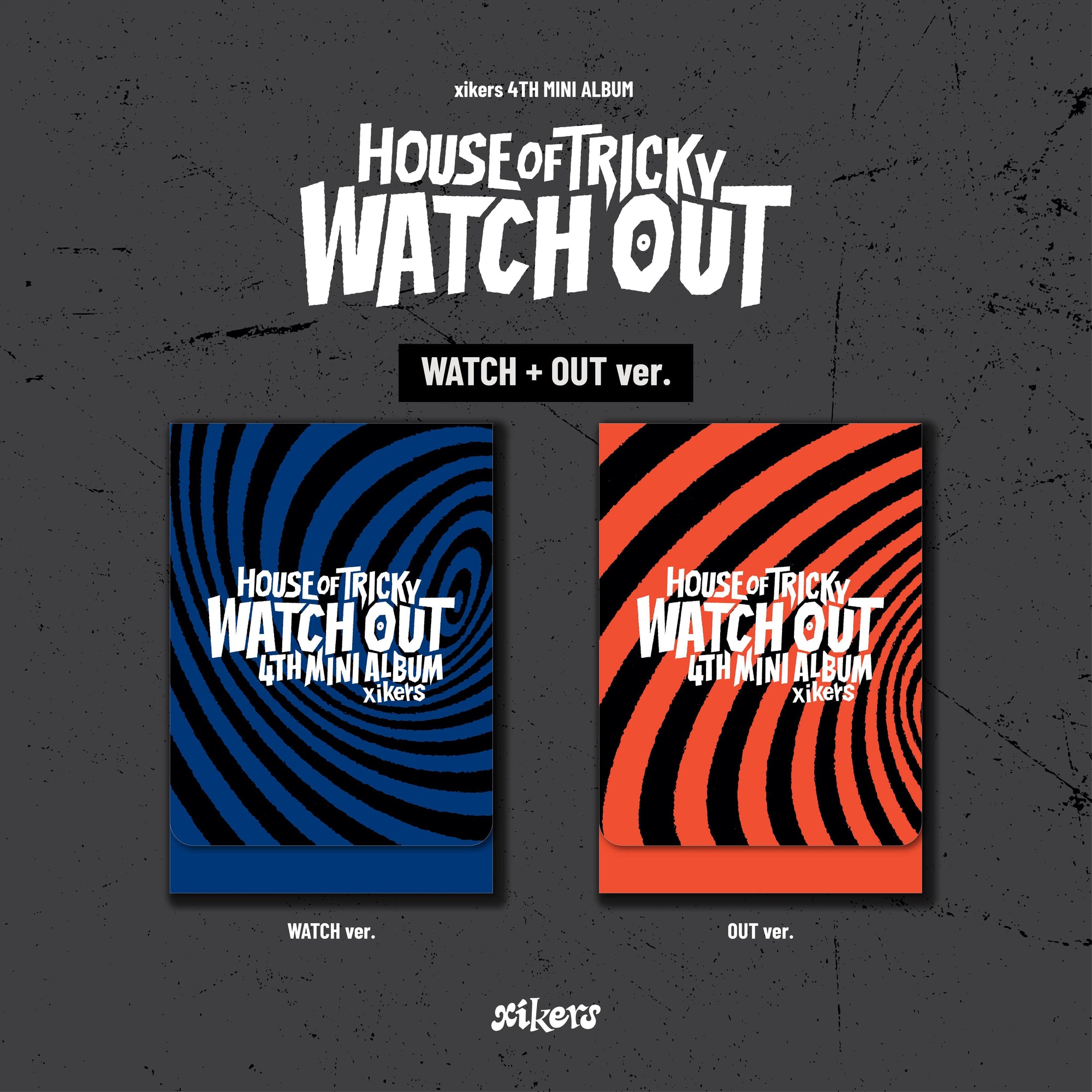 XIKERS - HOUSE OF TRICKY : WATCH OUT 4TH MINI ALBUM PLVE VER SET - COKODIVE